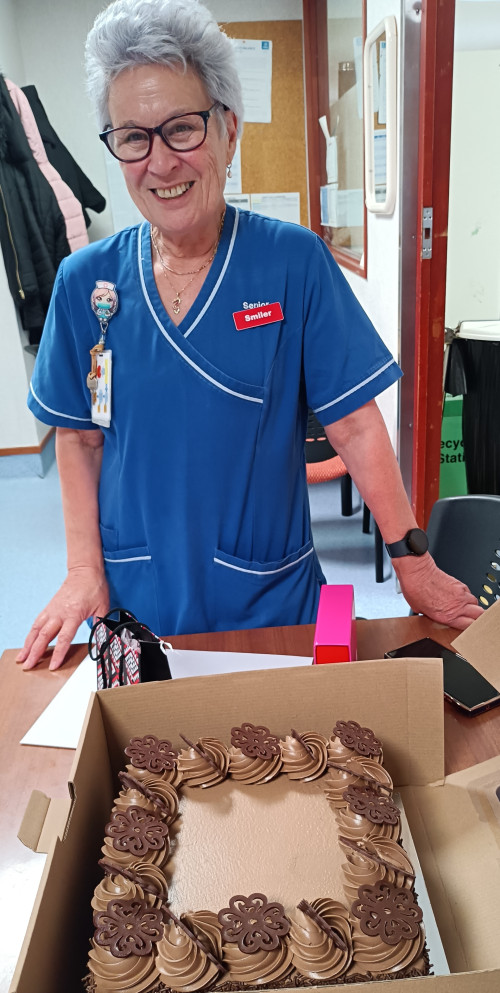Smiler Davies, registered nurse