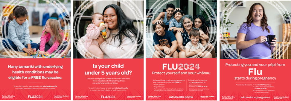 Flu 2024 posters