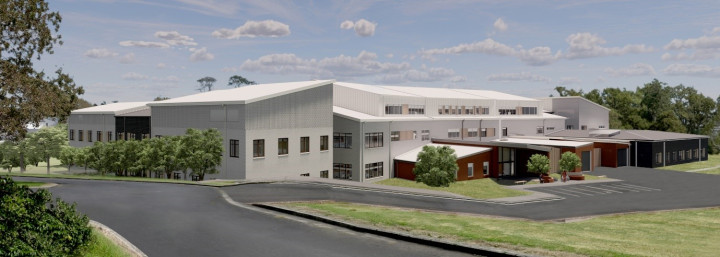 Computer rendering of E Tū Wairua Hinengaro - Forensic Mental Health Facilities Replacement, Mason Clinic Auckland