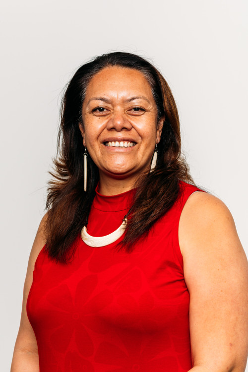 Heads and shoulders photo of Margie Apa, Chief Executive of Te Whatu Ora - Health New Zealand