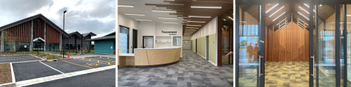 midcentral mental health unit parking, reception and marae